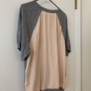 Casual half sleeve knit top